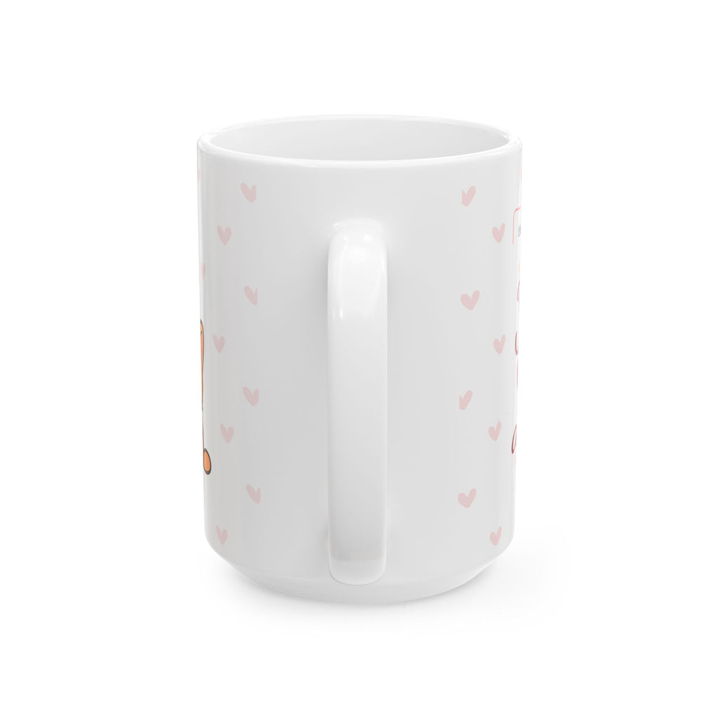 Cute Cat “Love You Always” Mug — Minimalist Gift for Mom or Loved One