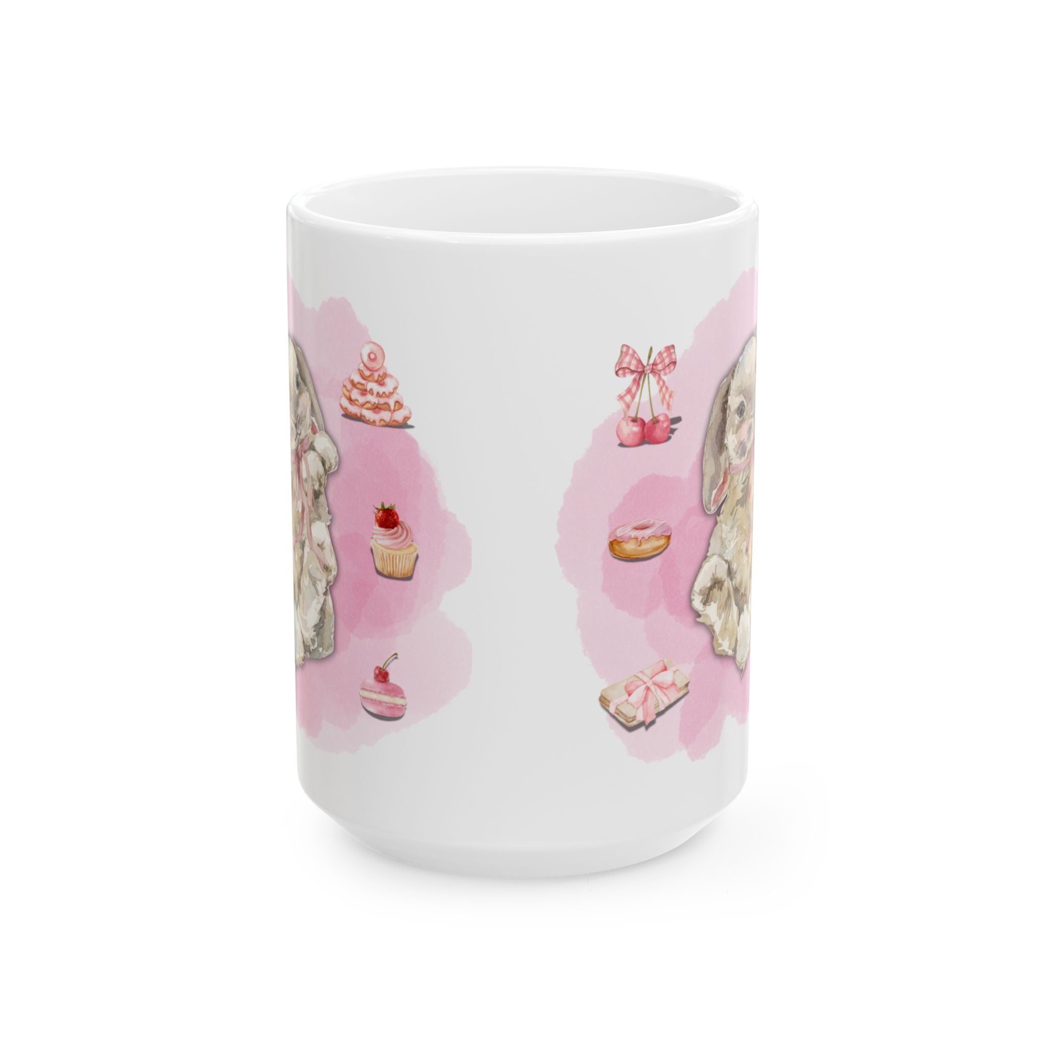 Vintage Ceramic Mug — Retro-Style Coffee Tea Cup (11oz & 15oz)