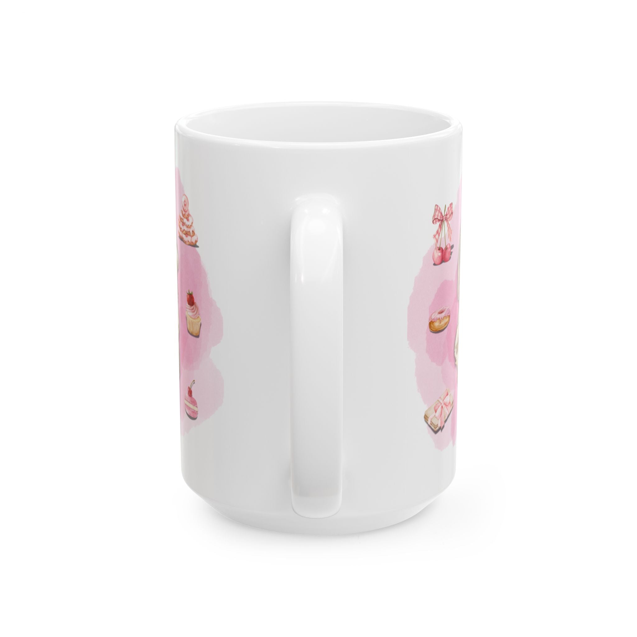 Vintage Ceramic Mug — Retro-Style Coffee Tea Cup (11oz & 15oz)