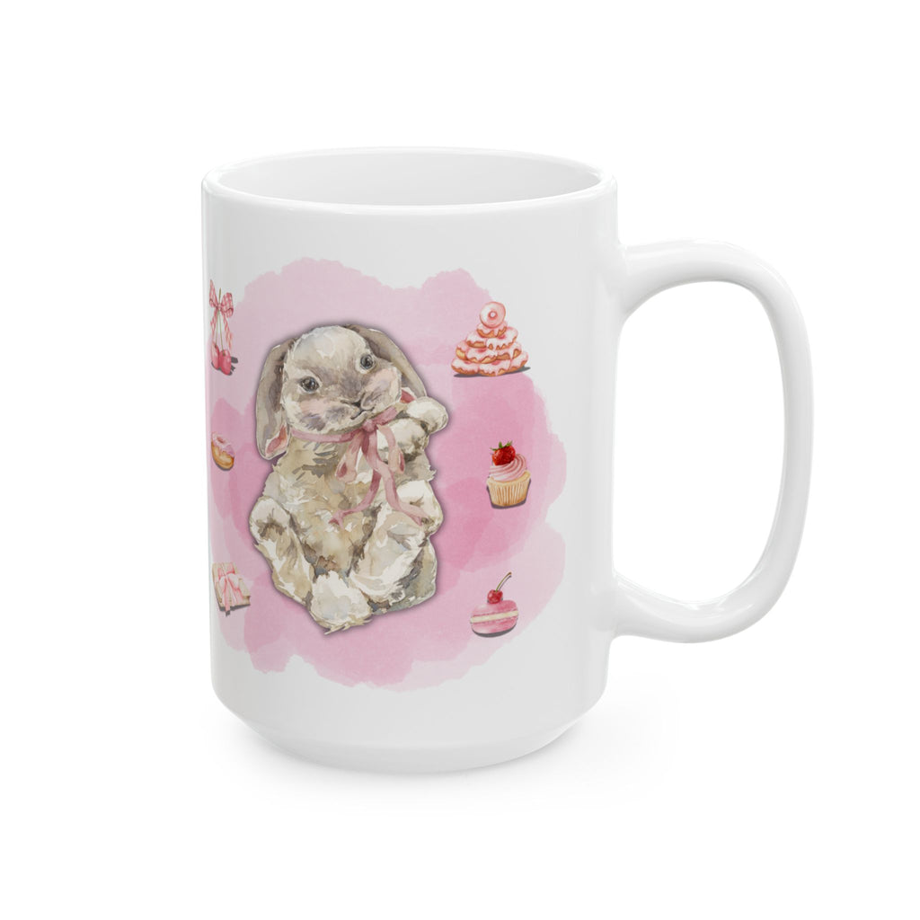 Vintage Ceramic Mug — Retro-Style Coffee Tea Cup (11oz & 15oz)