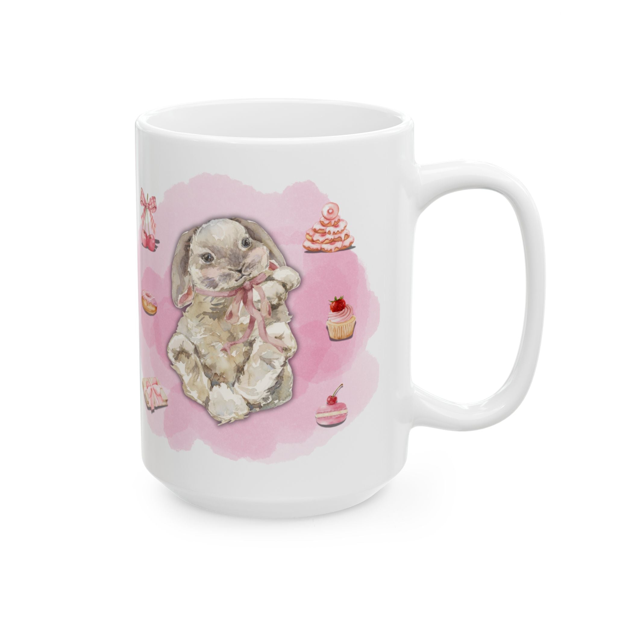 Vintage Ceramic Mug — Retro-Style Coffee Tea Cup (11oz & 15oz)