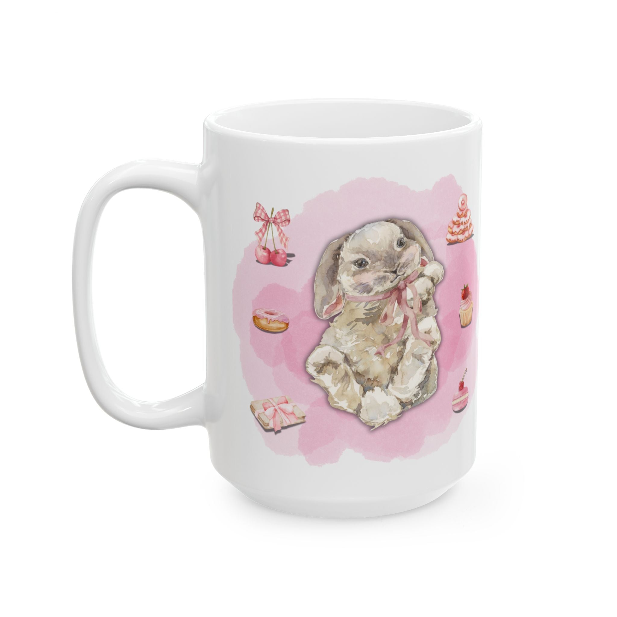 Vintage Ceramic Mug — Retro-Style Coffee Tea Cup (11oz & 15oz)