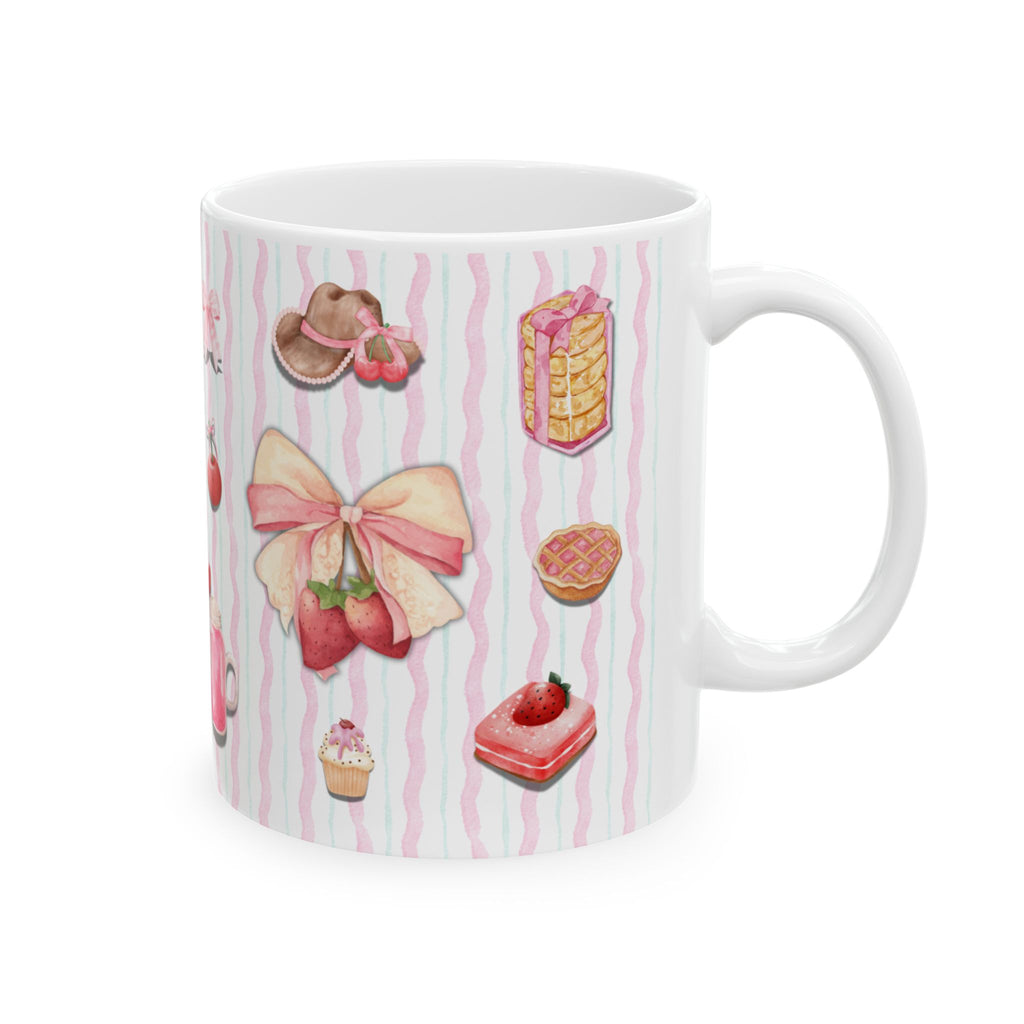 Vintage Coffee Mug — Retro Ceramic Coffee Cup (11oz & 15oz)